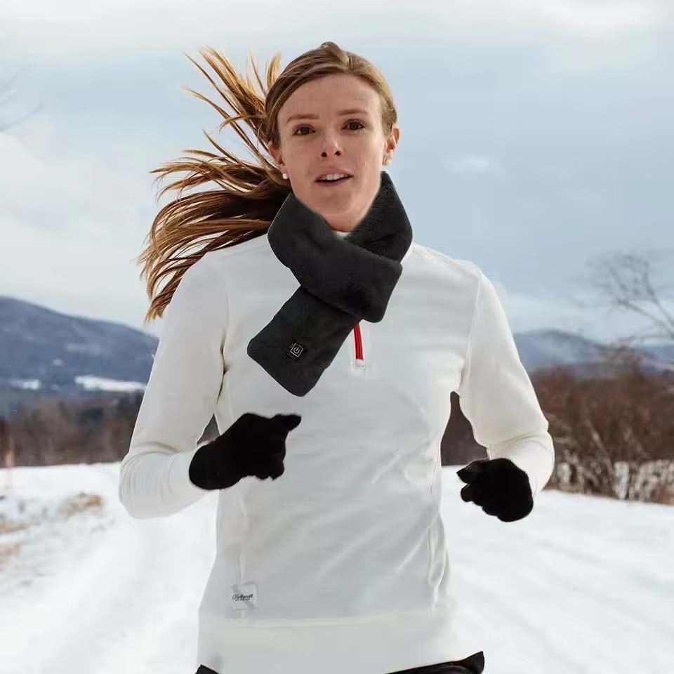 USB Women Men Heating Scarf Te - Outdoor Camping In Winter recensione e prezzo