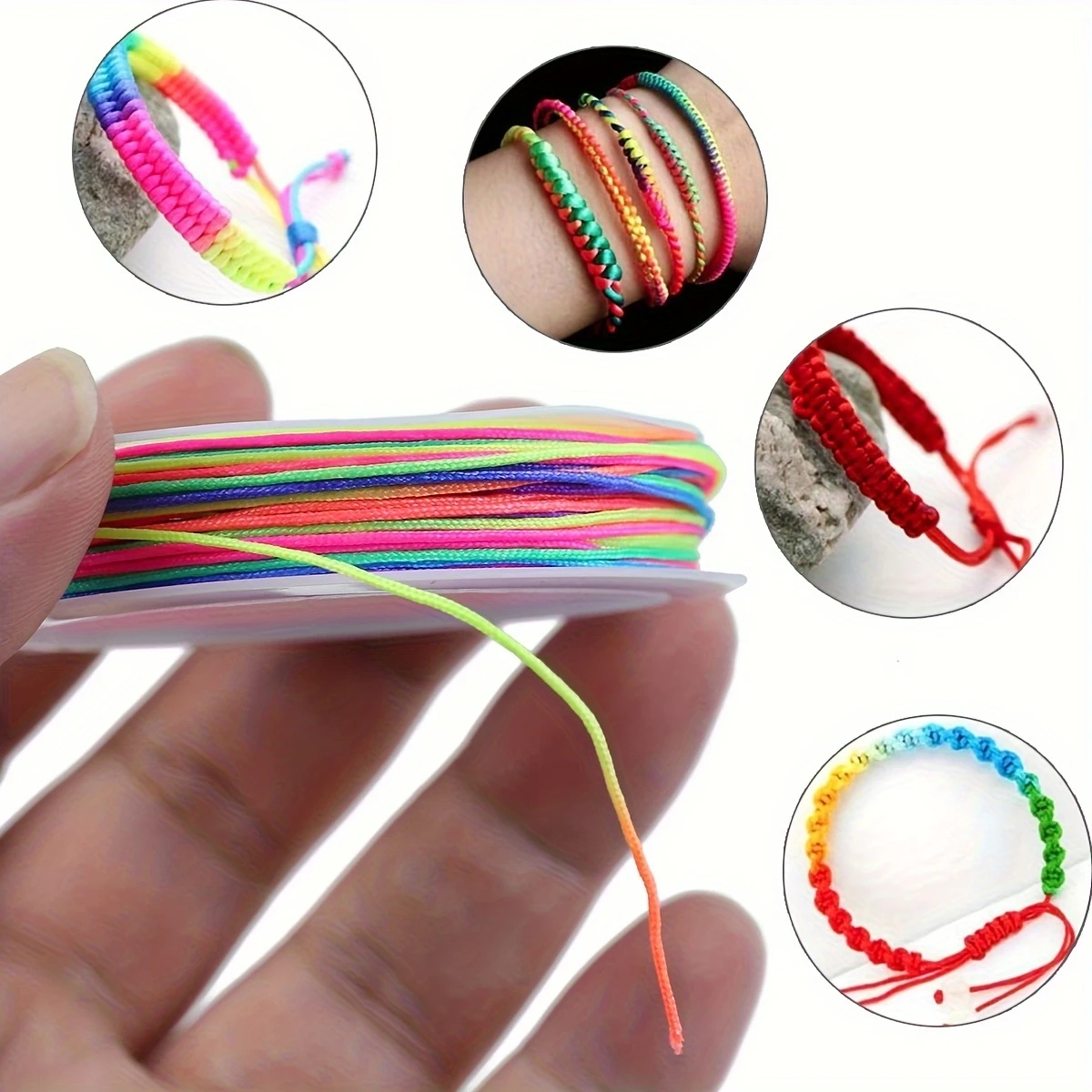 10pcs Random color, thread, wo - Paracord Bracelet recensione e prezzo
