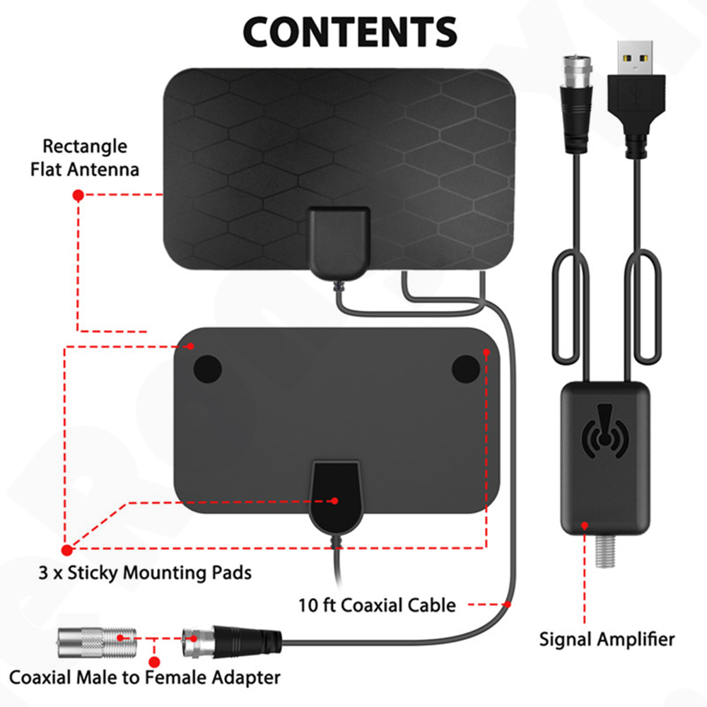 4K TV Antenna 1080P DVB-T2 Boo - Outdoor Camping Tv recensione e prezzo
