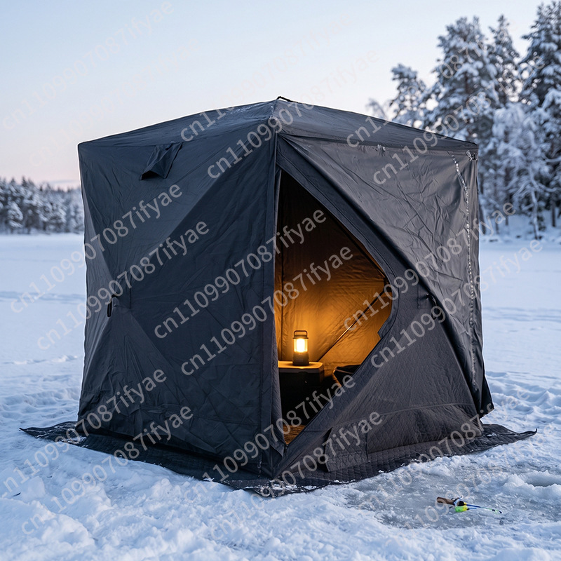 Outdoor sauna ice fishing tent - Outdoor Camping In Winter recensione e prezzo