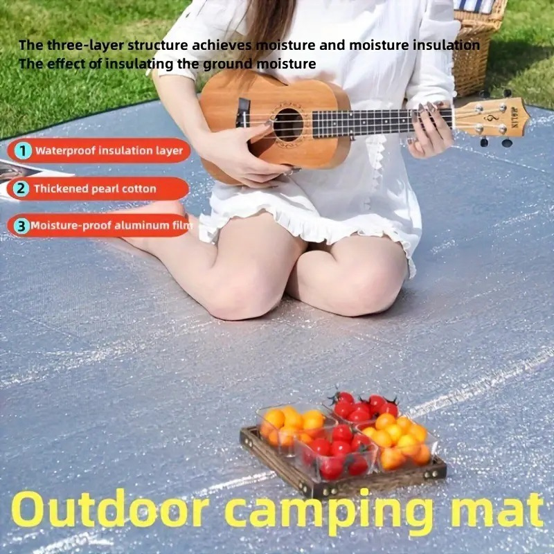 Camping Mat Foam Foil Blanket  - Outdoor Camping Heated Blanket recensione e prezzo