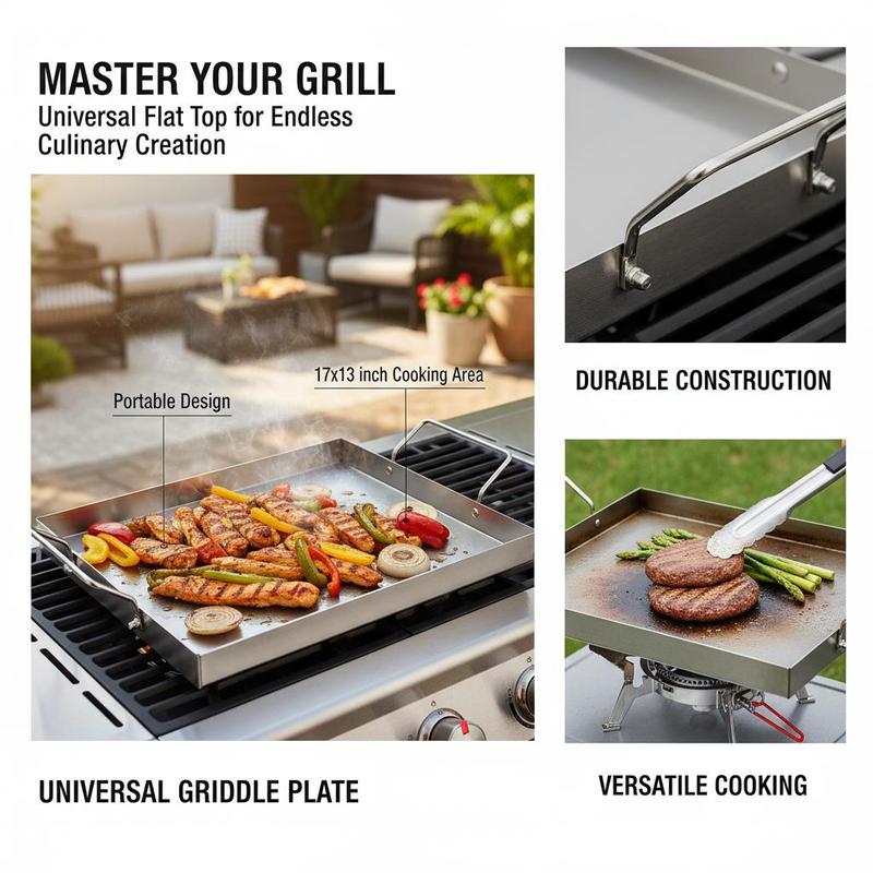 Free Shipping-Rectangular Flat - Outdoor Camping Bbq recensione e prezzo
