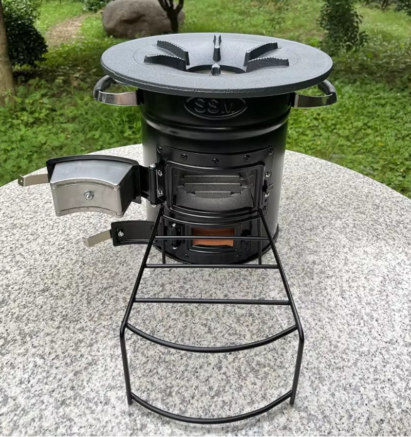 【Popular】Two Doors Firewood Bu - Outdoor Camping Stove recensione e prezzo