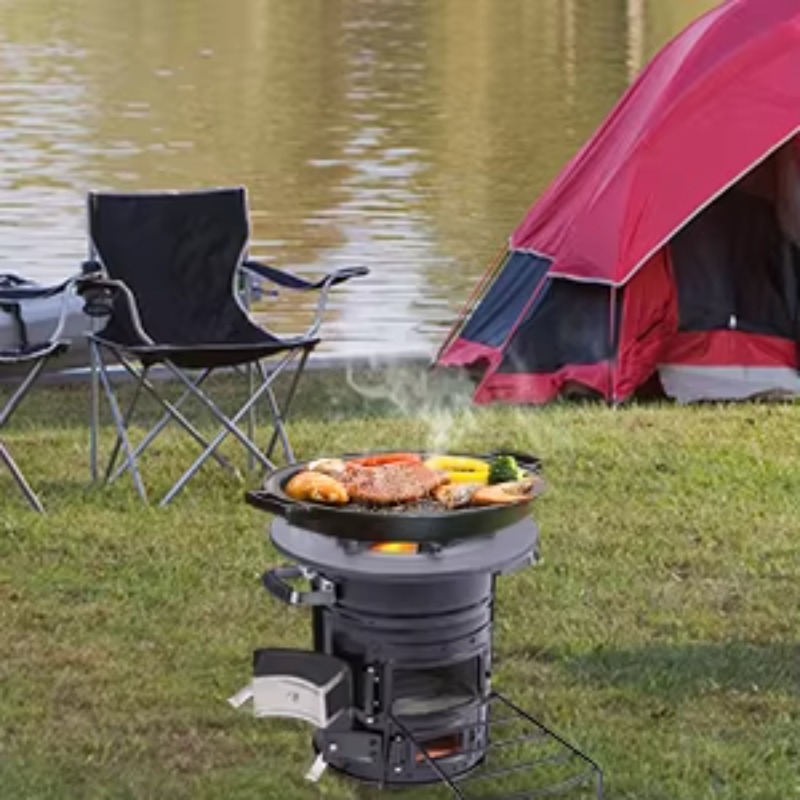 【Popular】Two Doors Firewood Bu - Outdoor Camping Stove recensione e prezzo