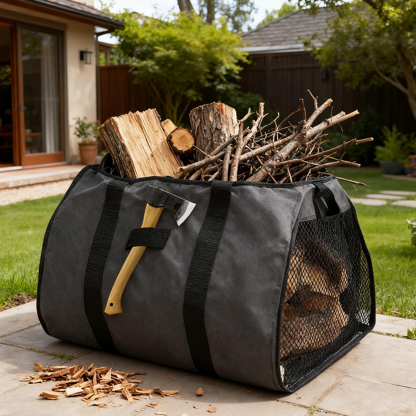 Firewood Carrier Large Portabl - Outdoor Camping Stove recensione e prezzo