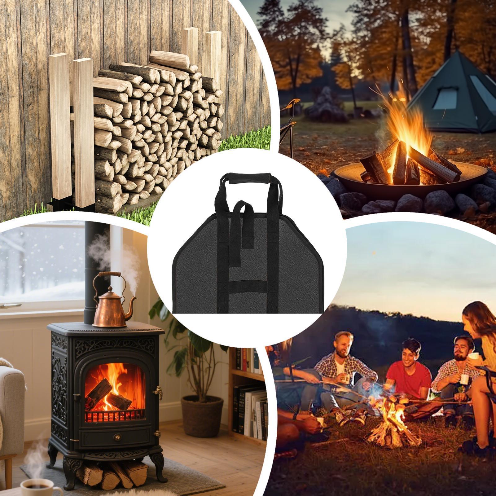 Firewood Carrier Large Portabl - Outdoor Camping Stove recensione e prezzo