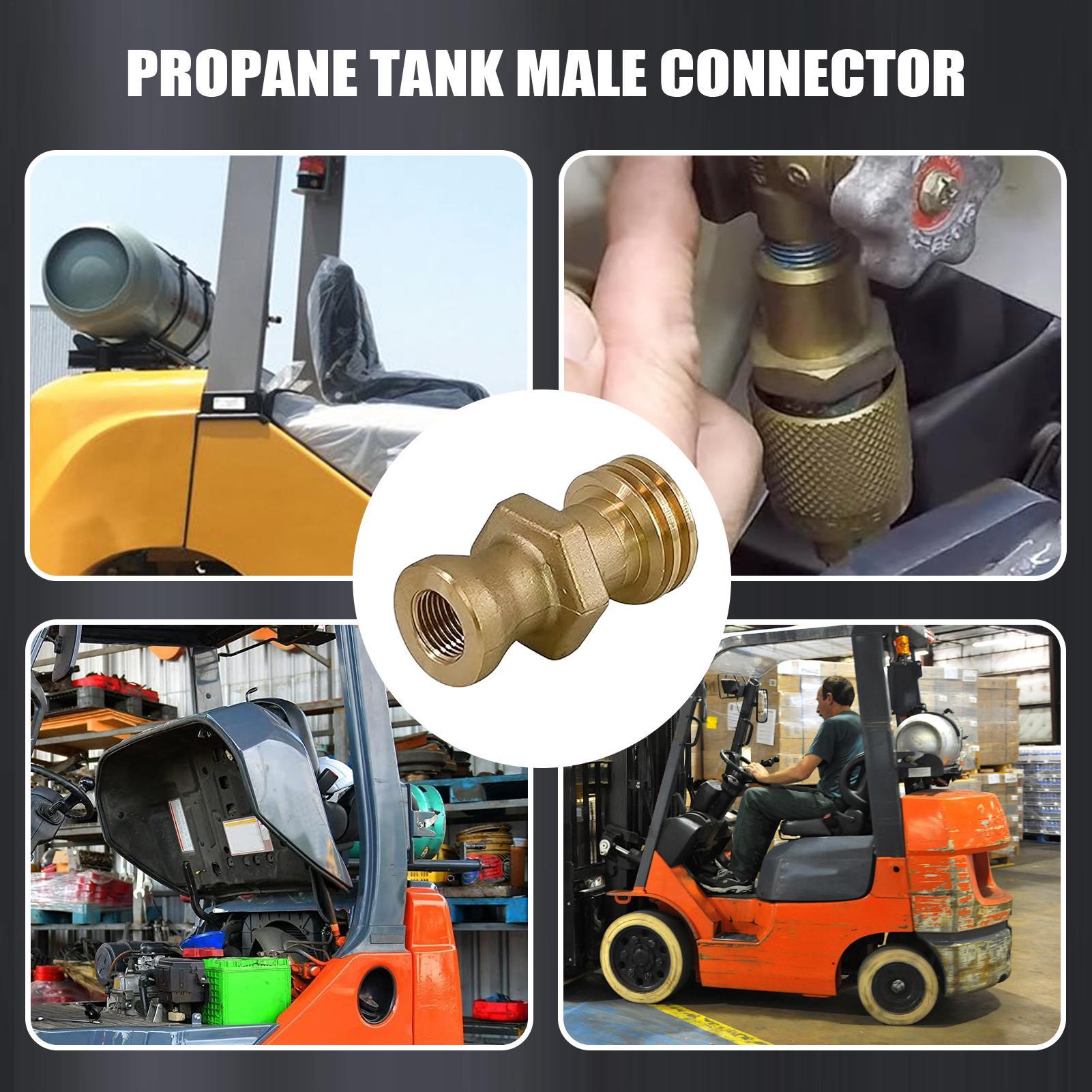 Propane Tank Fittings Male Bra - Outdoor Camping Bbq recensione e prezzo