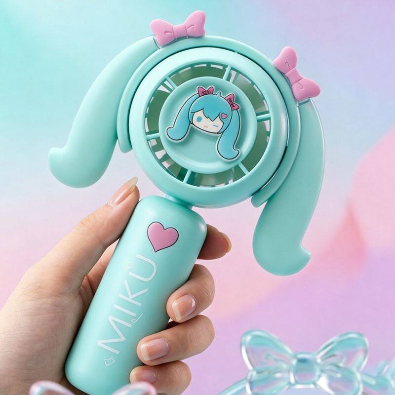 Hatsune Miku Mini Handheld Fan - Outdoor Camping Tv recensione e prezzo