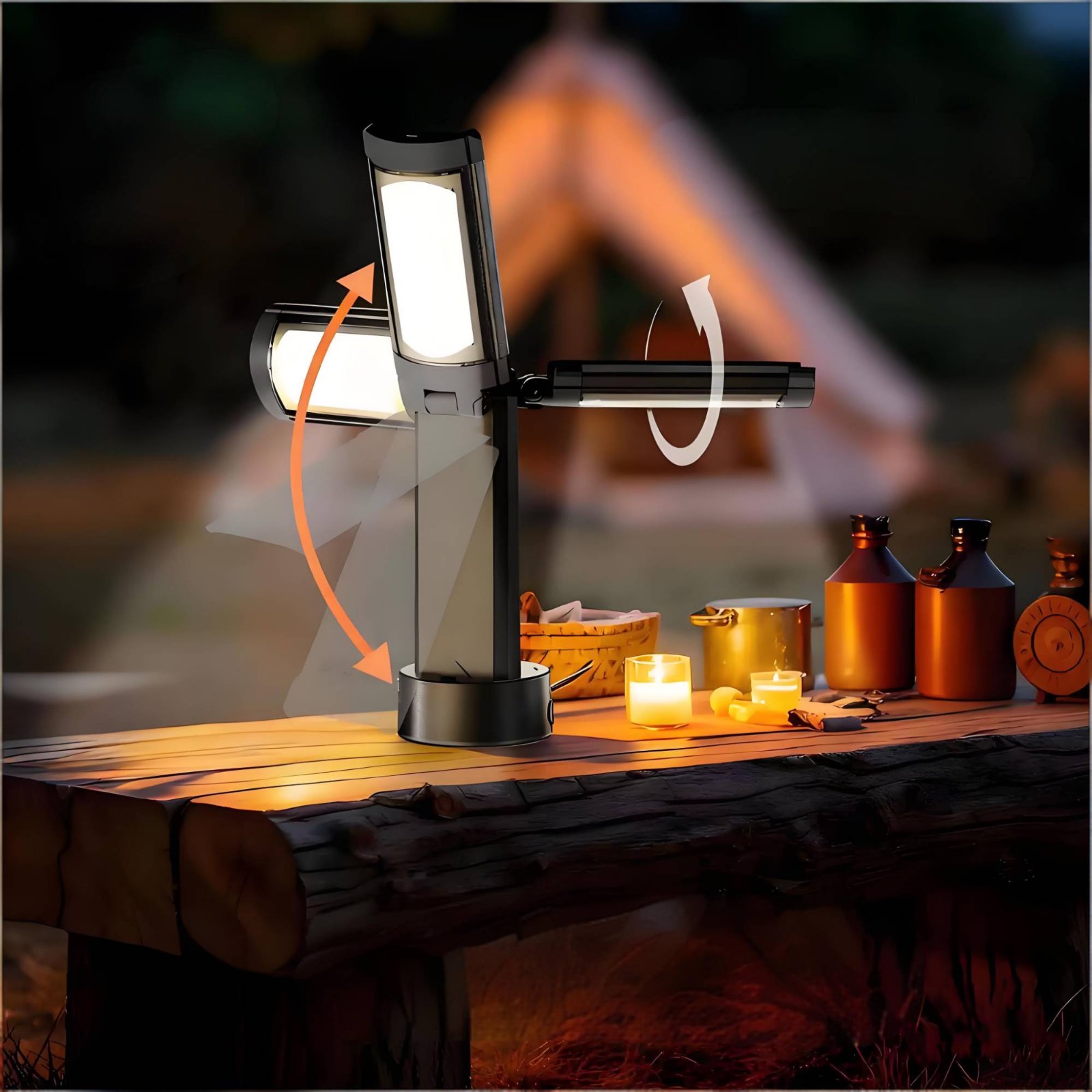 Telescopic Tent Lamp Adjustabl - Outdoor Camping Lights recensione e prezzo