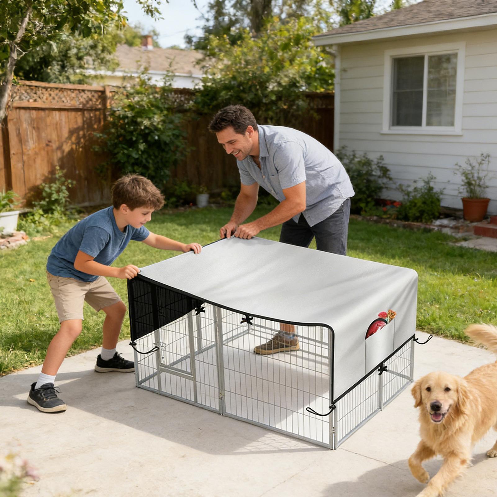 Crate Cover 210D Oxford Pet En - Outdoor Camping Dog Kennel recensione e prezzo