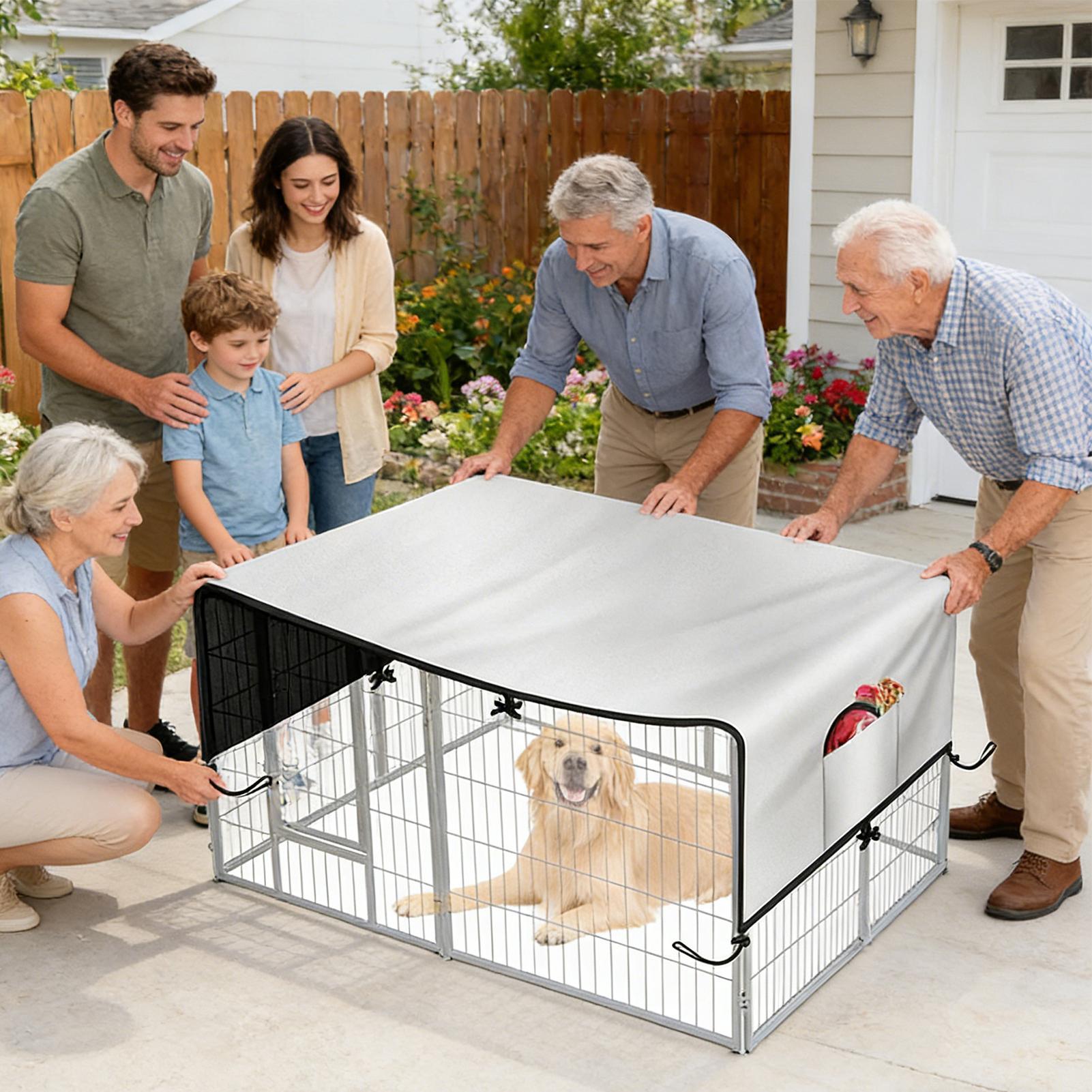 Crate Cover 210D Oxford Pet En - Outdoor Camping Dog Kennel recensione e prezzo