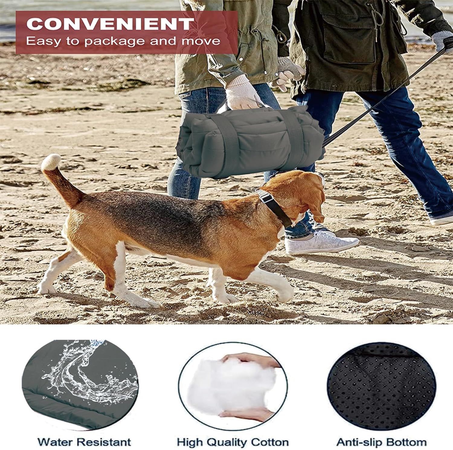Outdoor Travel Dog Bed Mat Lar - Outdoor Camping Dog Kennel recensione e prezzo