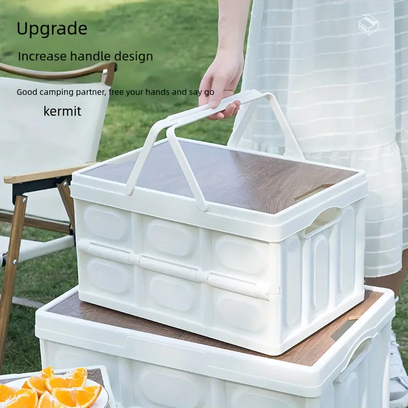 15L Foldable Camping Storage B - Outdoor Camping Folding Storage Box recensione e prezzo