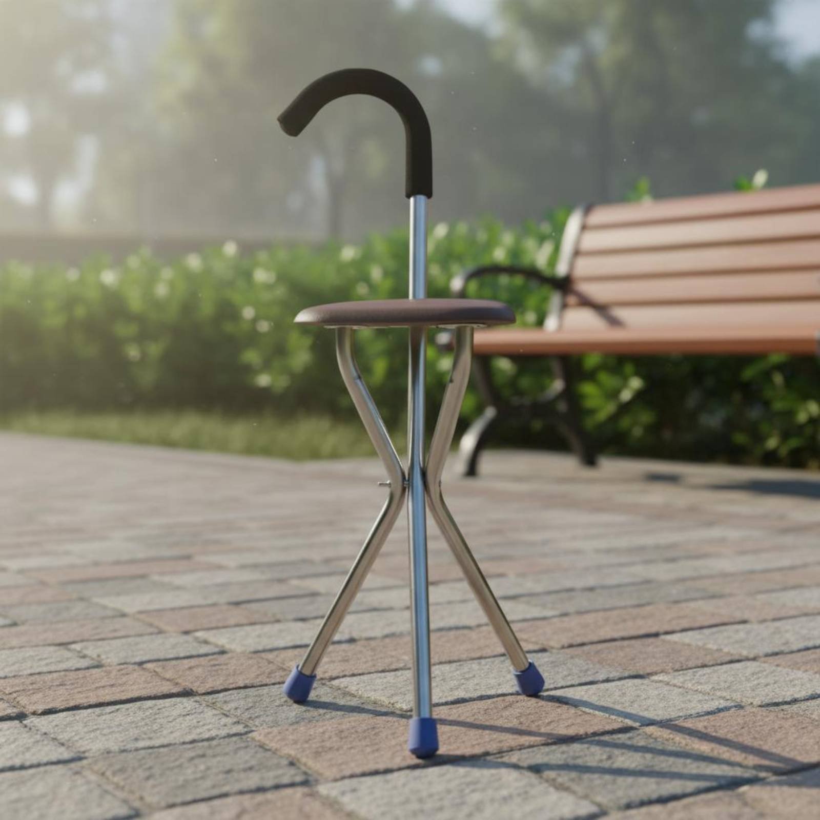 Hiking Cane with Seat Anti-Sli - Trekking Poles recensione e prezzo