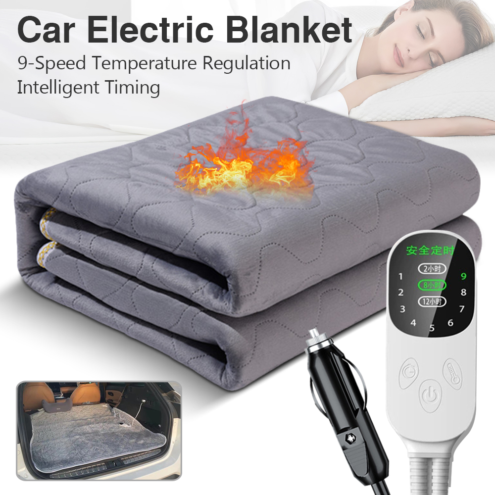 12V Cars Electric Blanket Heat - Outdoor Camping Heated Blanket recensione e prezzo