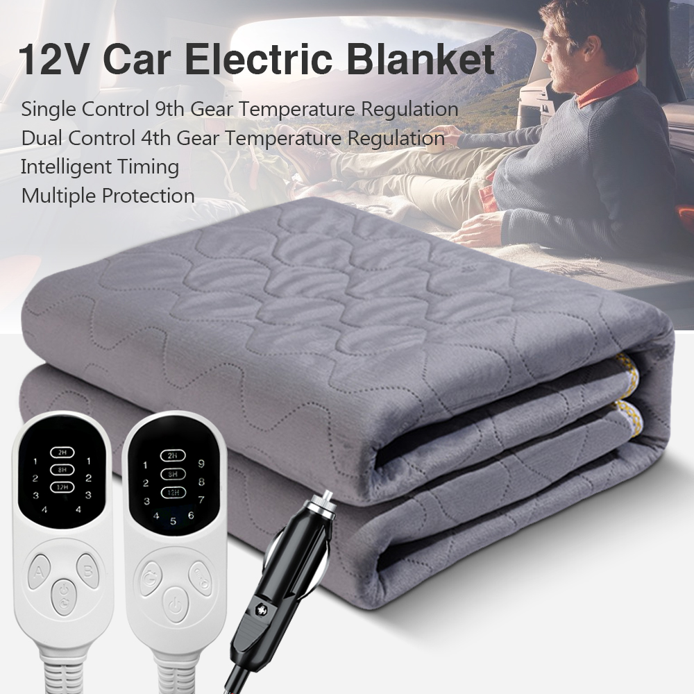 12V Cars Electric Blanket Heat - Outdoor Camping Heated Blanket recensione e prezzo