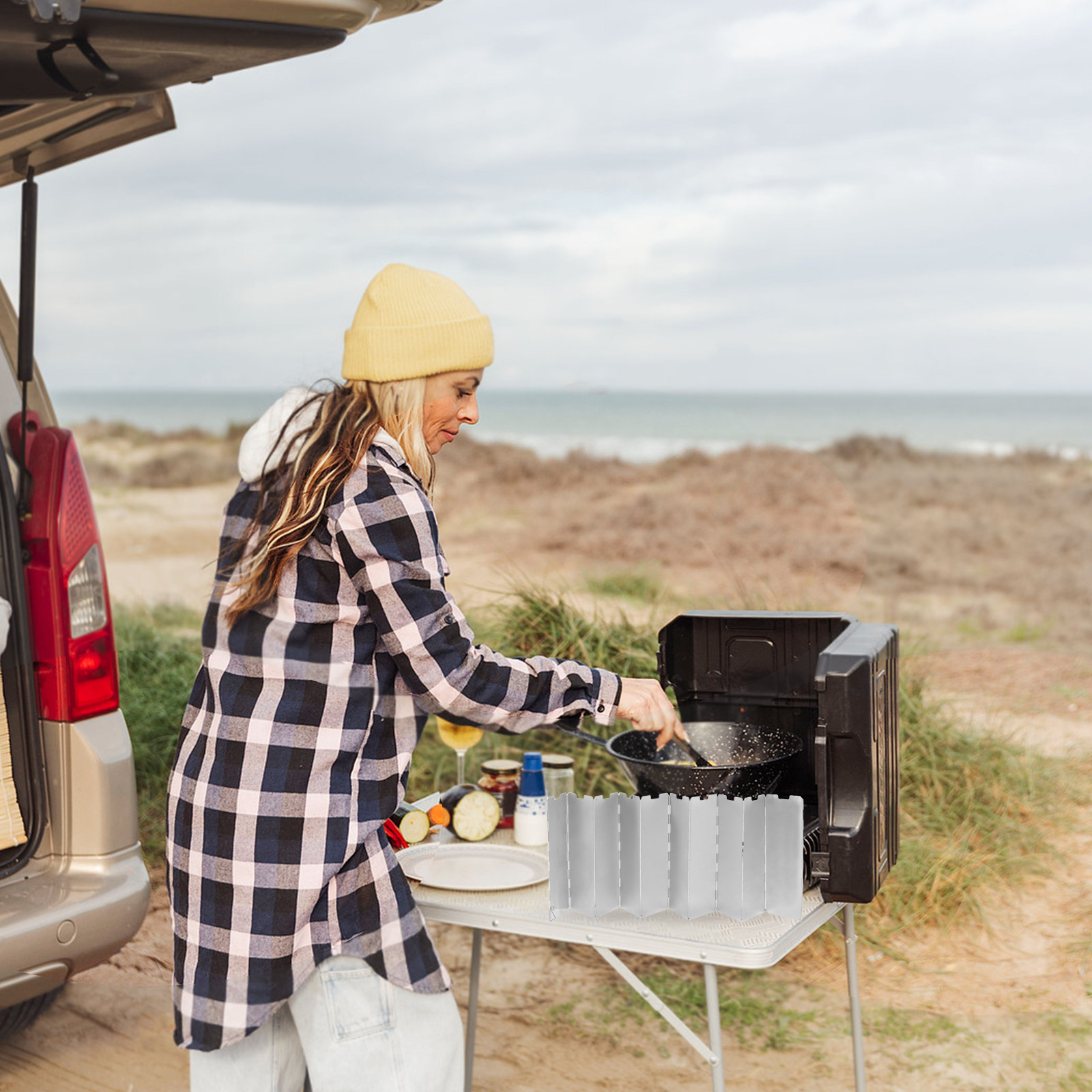Foldable Aluminum Outdoor Prop - Outdoor Camping Stove recensione e prezzo