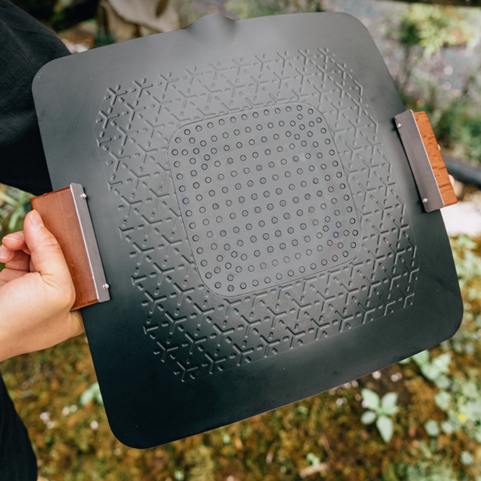 Camping Grill Pan Cassette Coo - Outdoor Camping Griddle recensione e prezzo