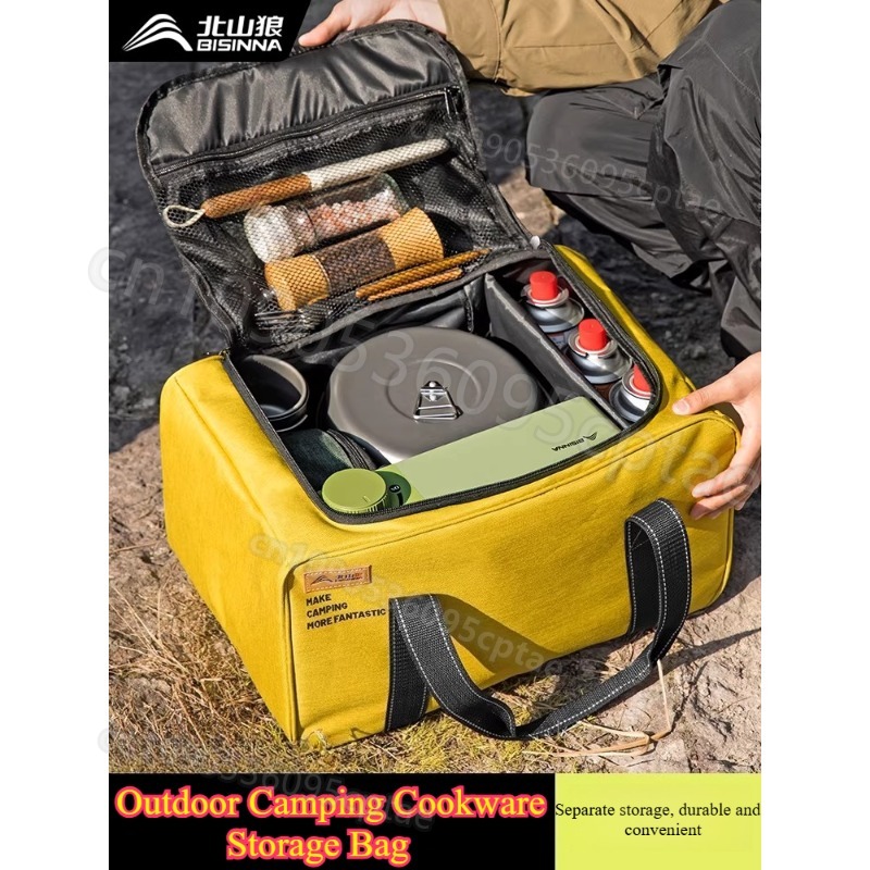 Portable Camping Cookware Set  - Outdoor Camping Kitchen Table recensione e prezzo