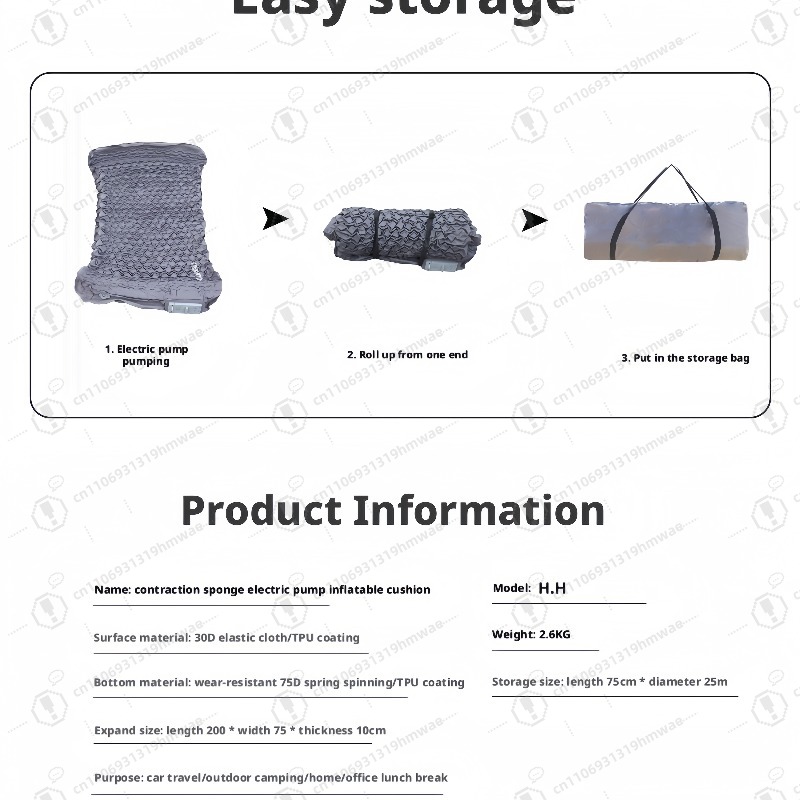 Inflatable Lightweight Camping - Outdoor Camping Mat recensione e prezzo