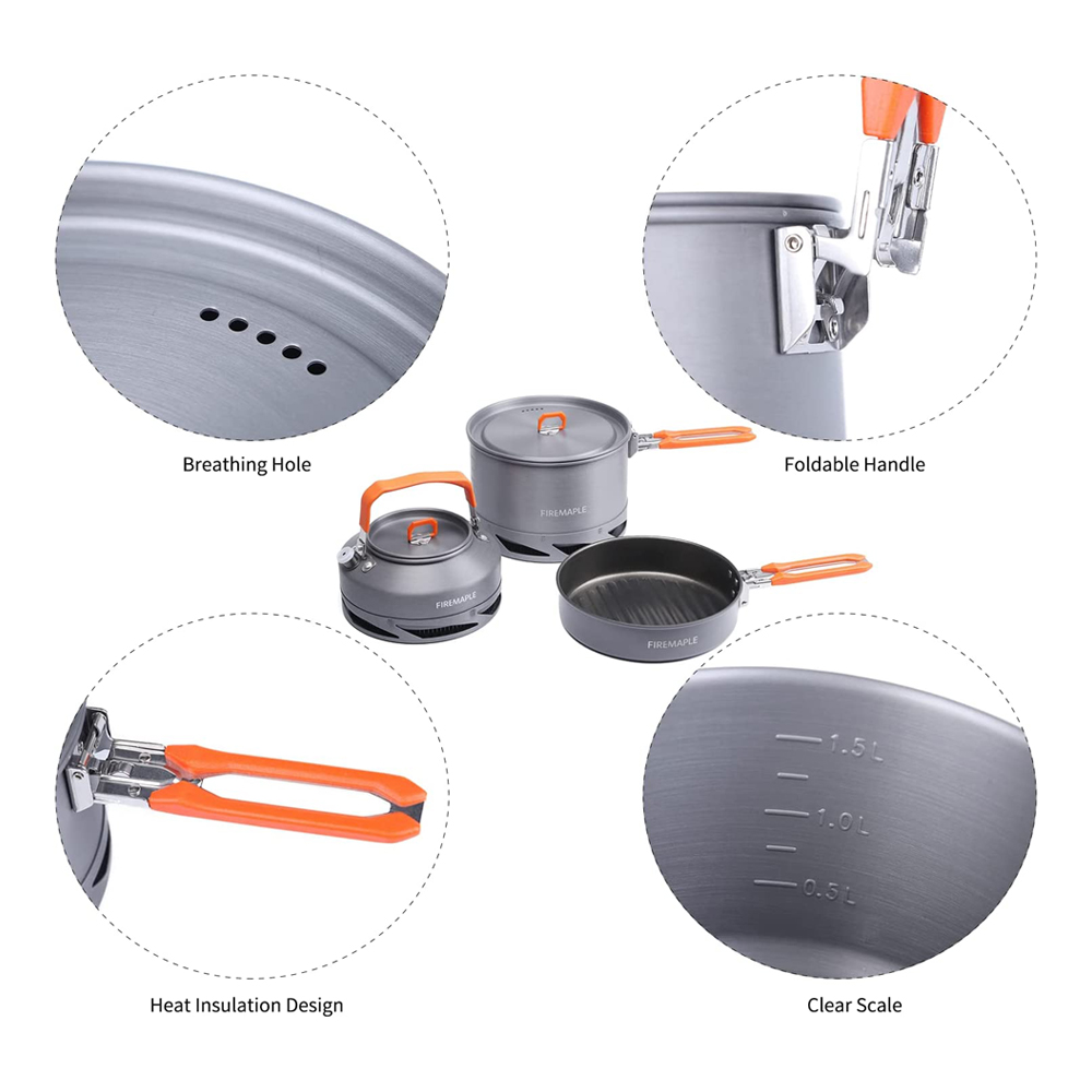 Fire Maple Camping Cookware Ut - Outdoor Camping Kitchen Table recensione e prezzo