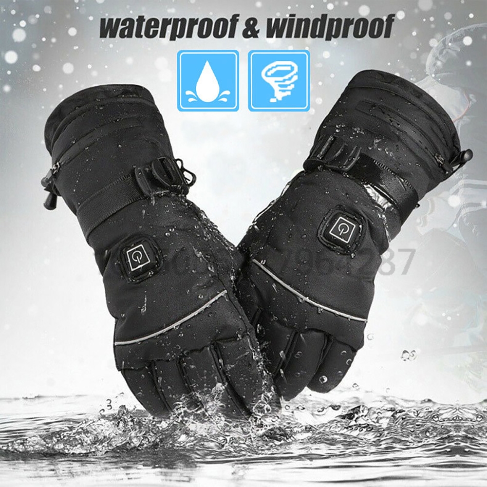 Winter Electric Heated GlovesW - Outdoor Camping In Winter recensione e prezzo