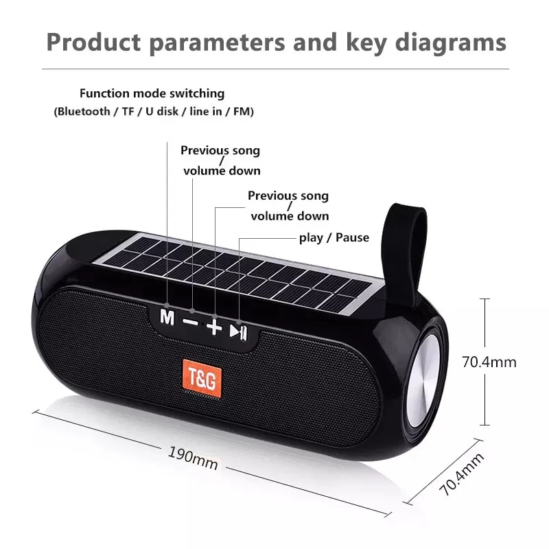 Solar Radio FM Outdoor Portabl - Outdoor Camping Tv recensione e prezzo