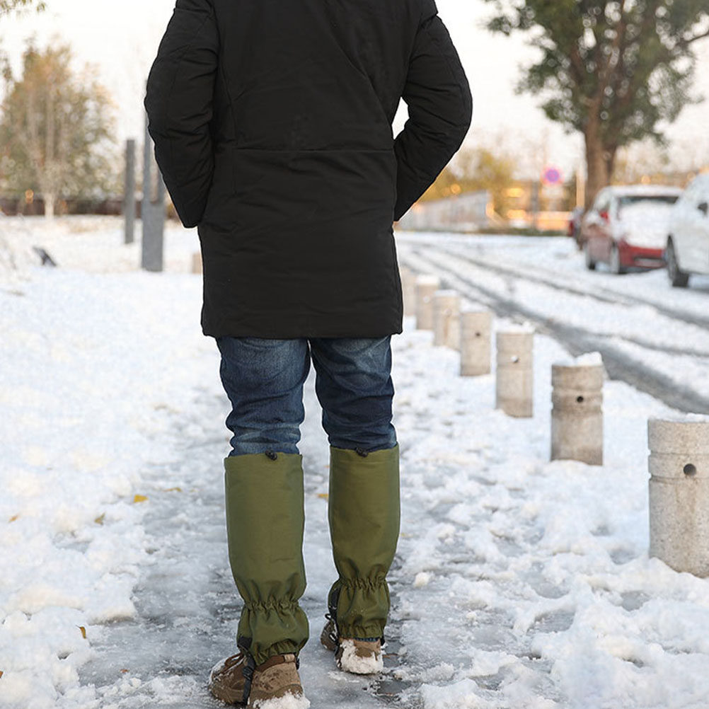 1Pair Waterproof Snow Gaiters  - Outdoor Camping In Winter recensione e prezzo