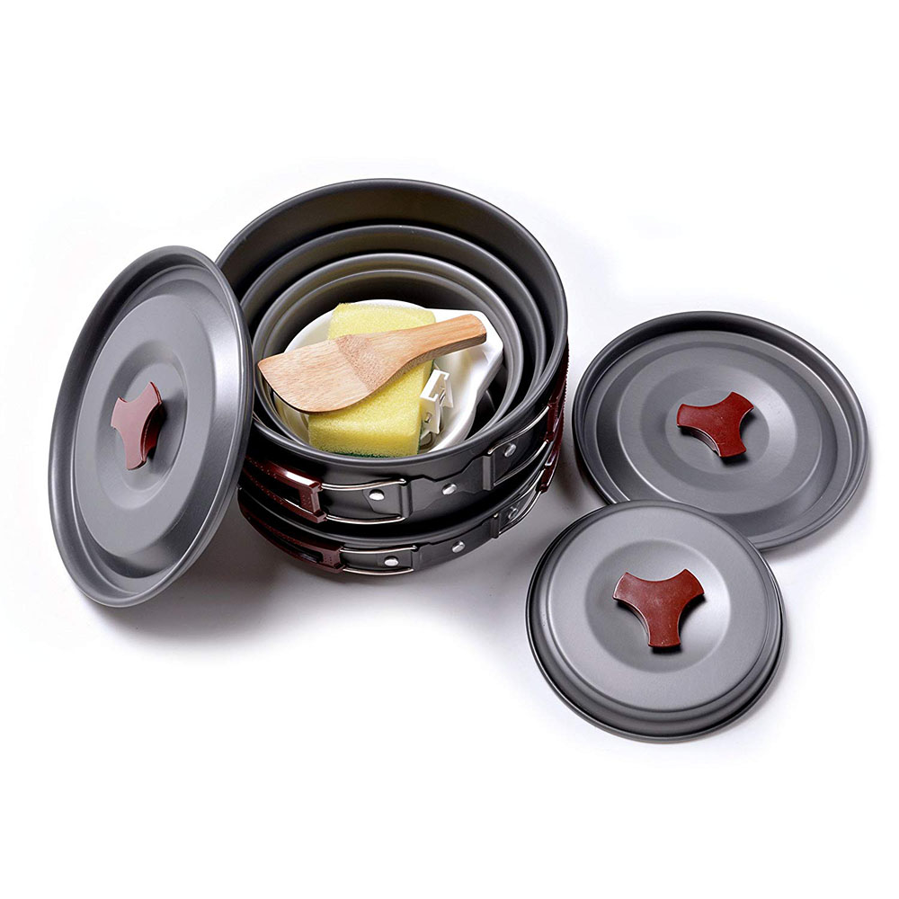 Outdoor Camping Cookware Kit N - Outdoor Camping Kitchen Table recensione e prezzo
