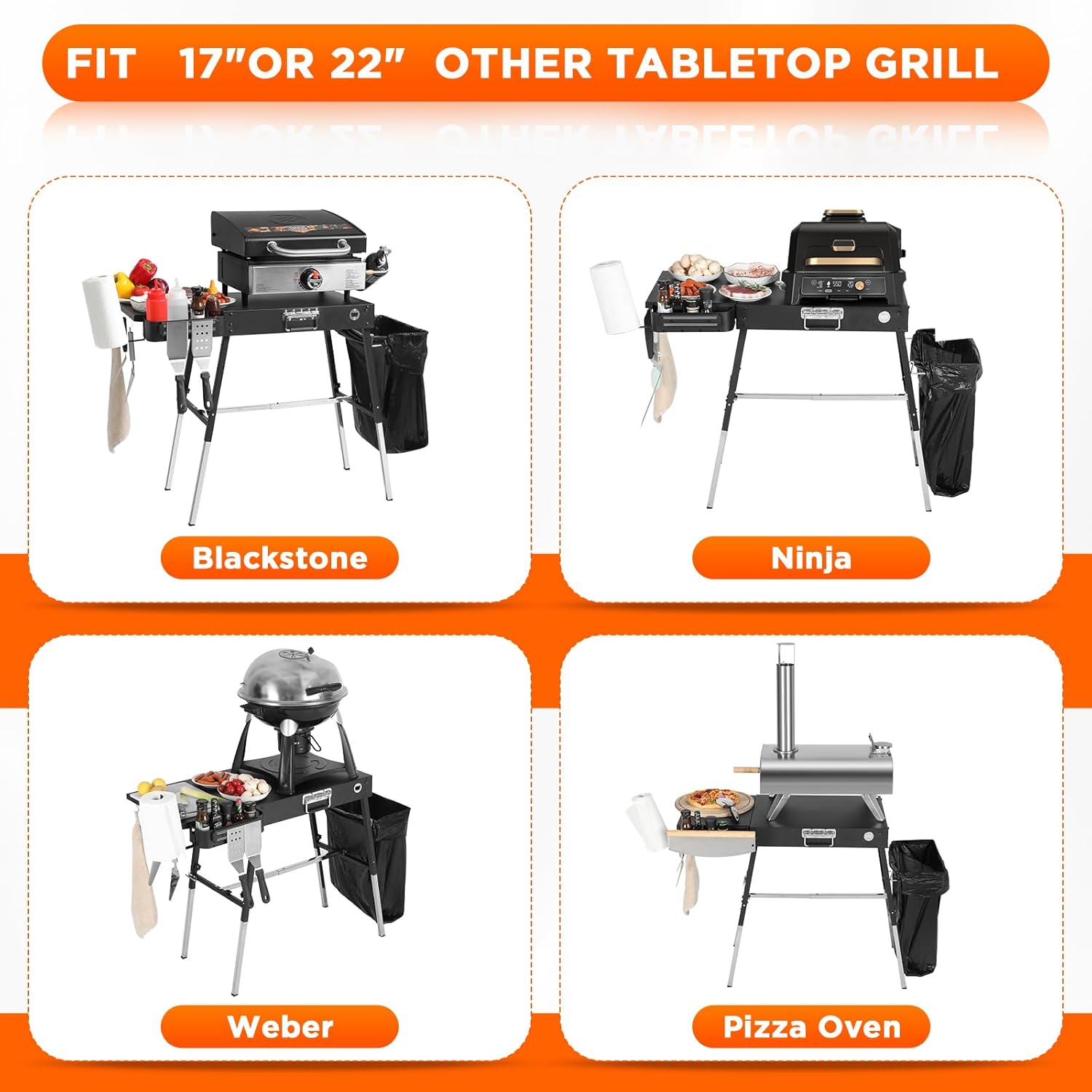 Outdoor Folding Grill Table, A - Outdoor Camping Griddle recensione e prezzo