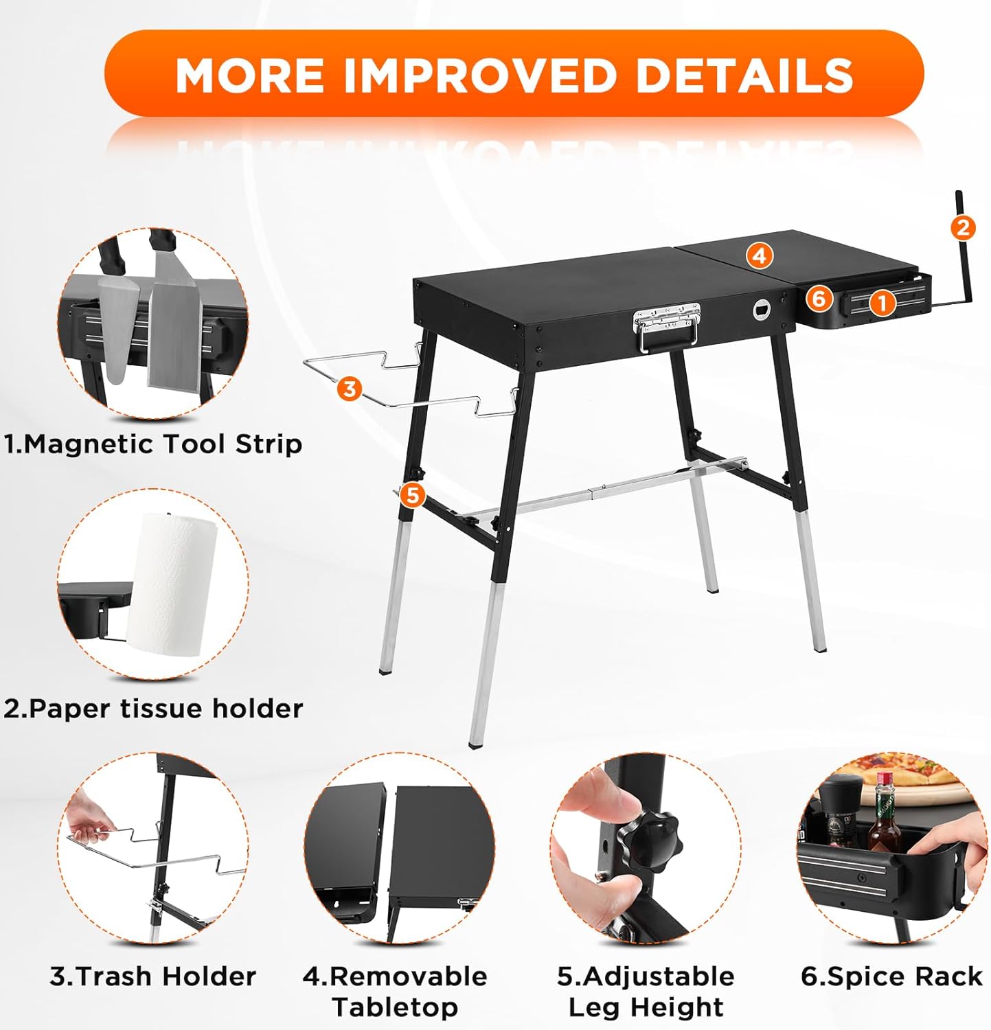 Outdoor Folding Grill Table, A - Outdoor Camping Griddle recensione e prezzo