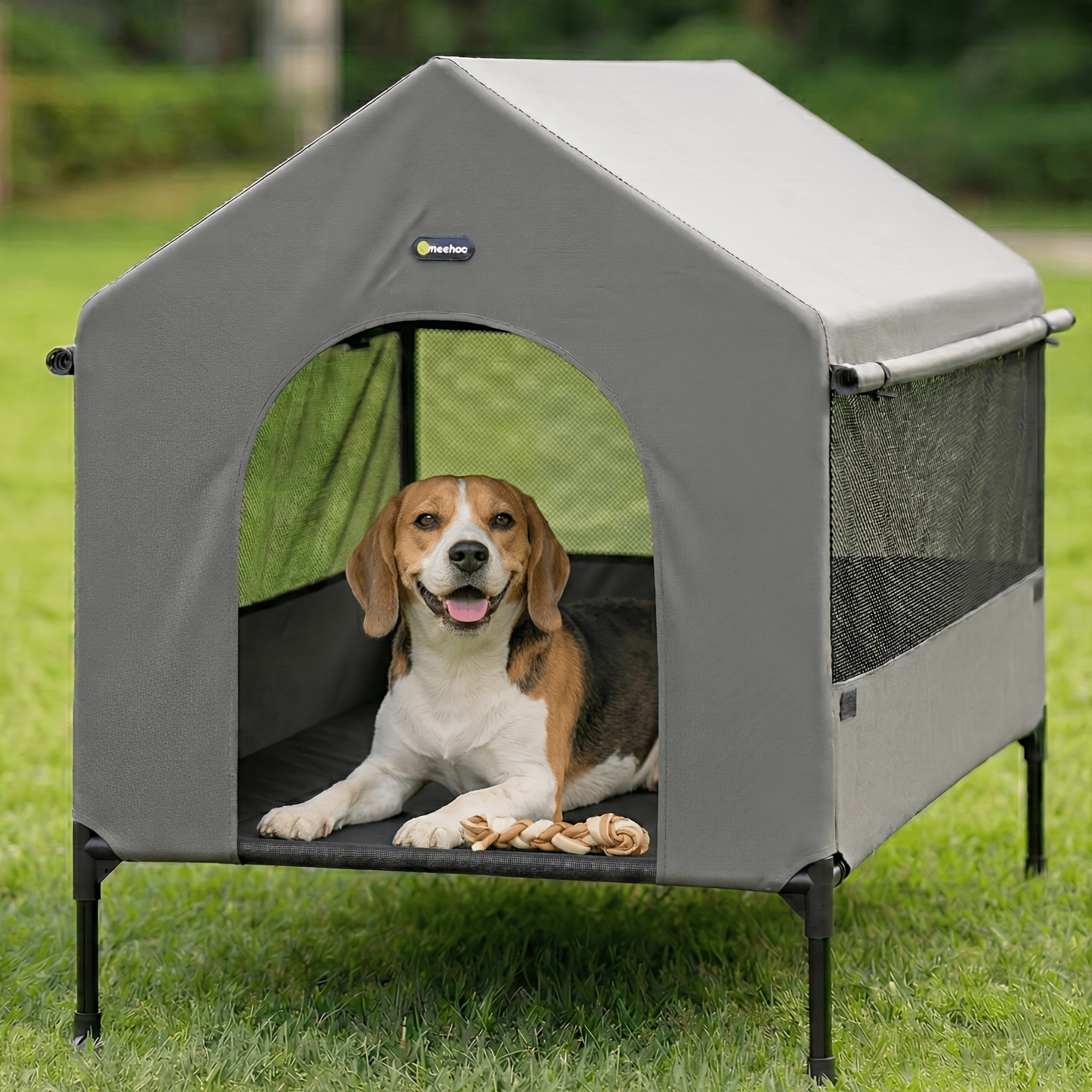 PawCozyBeds Outdoor Elevated D - Outdoor Camping Dog Kennel recensione e prezzo