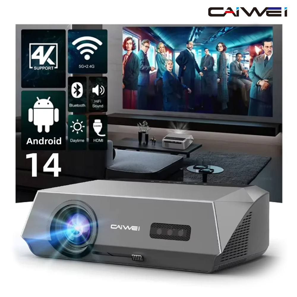 CAIWEI A10Q Projector 4K Full  - Outdoor Camping Tv recensione e prezzo