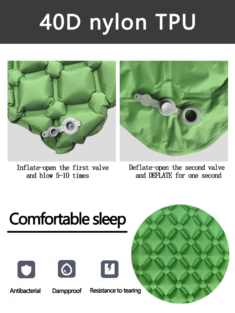 Camping Inflatable Mattress in - Outdoor Camping Mat recensione e prezzo
