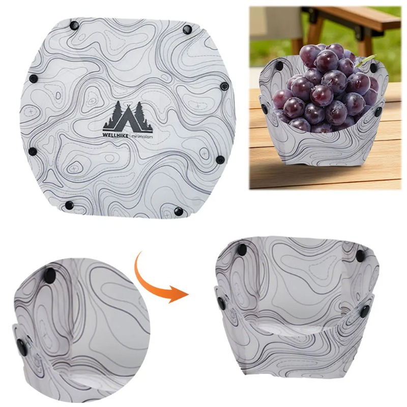 Foldable Camping Tableware Por - Outdoor Camping Kitchen Table recensione e prezzo