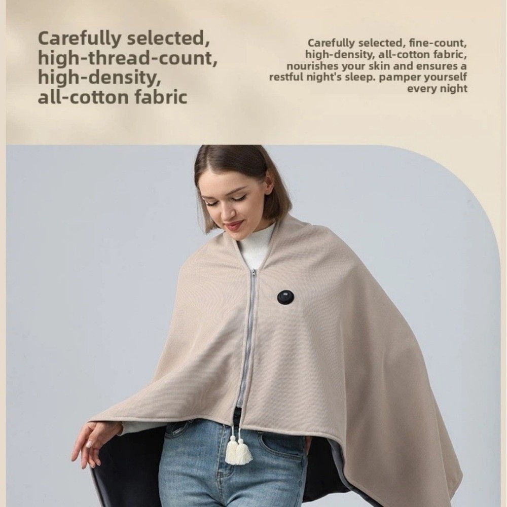 Portable Winter Shawl Blanket  - Outdoor Camping Heated Blanket recensione e prezzo